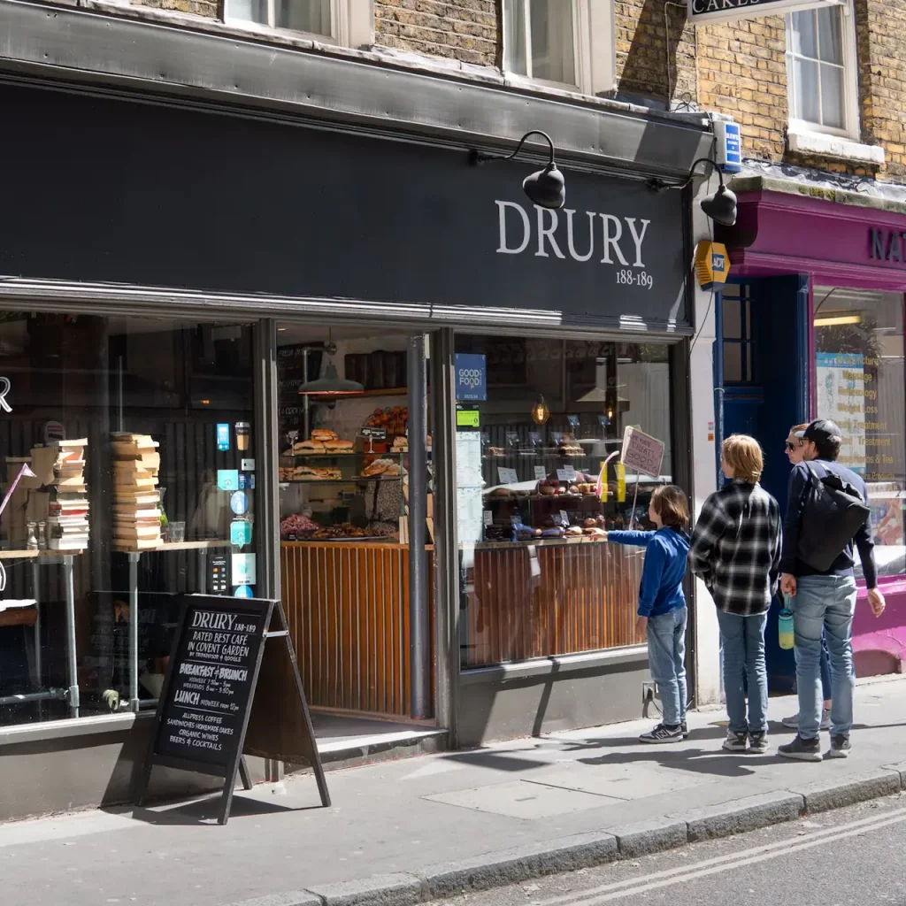 Drury 188-189 Cafe - Best Rated Cafe in London
